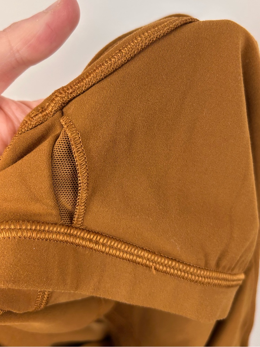Lululemon Align Crop Tank Size 4 Copper Brown Built-In Bra - Picture 5 of 5